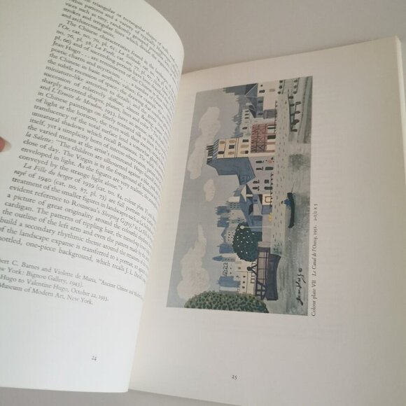 1973 The Art of Jean Hugo Book Gallery Ontario Program Richard R. Wattenmaker - Picture 7 of 12